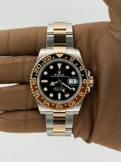 2020 Rolex GMT-Master II "Root Beer" 40mm Stainless Steel/Rose Gold 126711CHNR