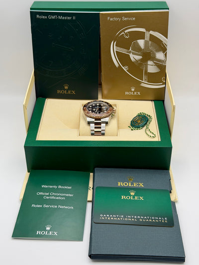 2020 Rolex GMT-Master II "Root Beer" 40mm Stainless Steel/Rose Gold 126711CHNR