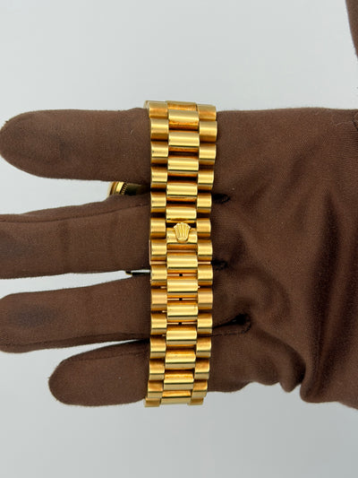 1984 Rolex Day-Date Missoni Ruby 36mm Yellow Gold 18038