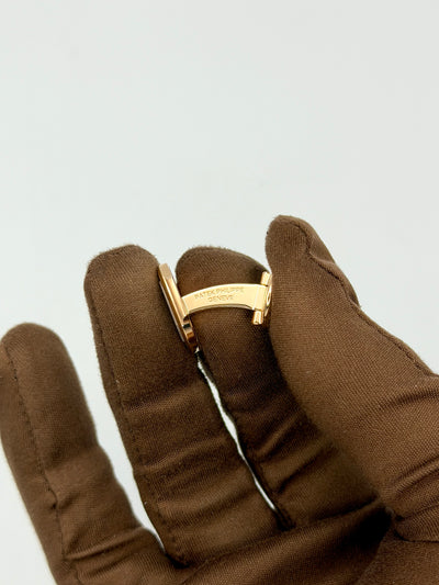 2026 Patek Philippe Nautilus Cuff Links Rose Gold 205.9057R5-011