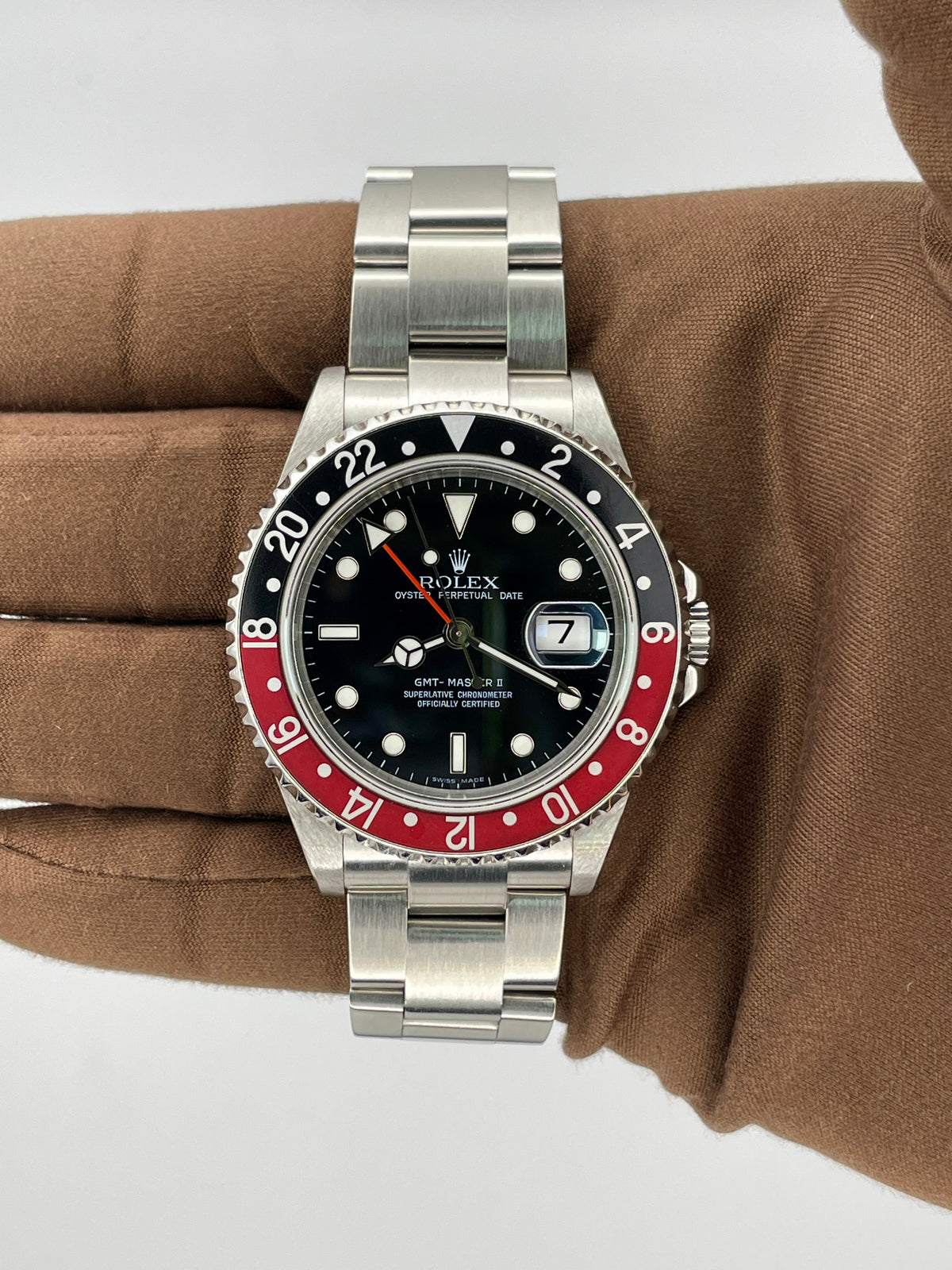 Rolex GMT-Master II Coke 40mm Stainless Steel 16710