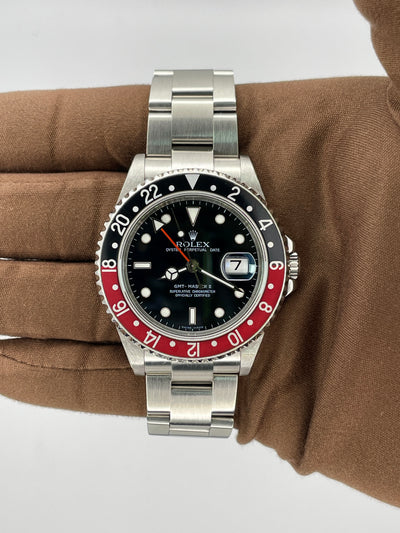 2006 Rolex GMT-Master II Coke 40mm Stainless Steel 16710