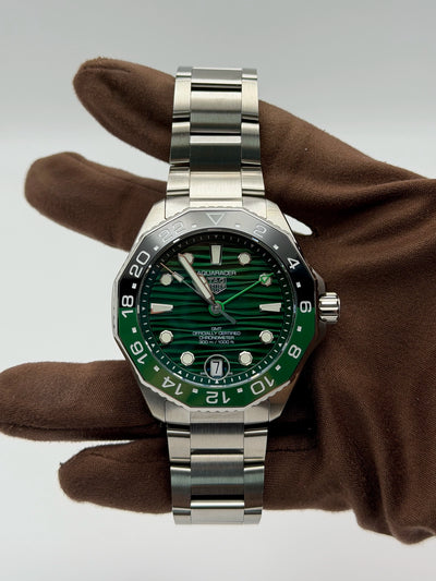 2026 Tag Heuer Aquaracer Professional 300 GMT 42mm Stainless Steel WBP5115.BA0013