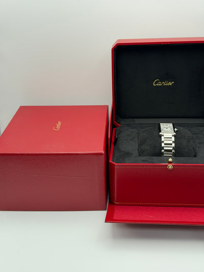 2023 Cartier Tank Must Small 22 x 30mm Stainless Steel WSTA0051
