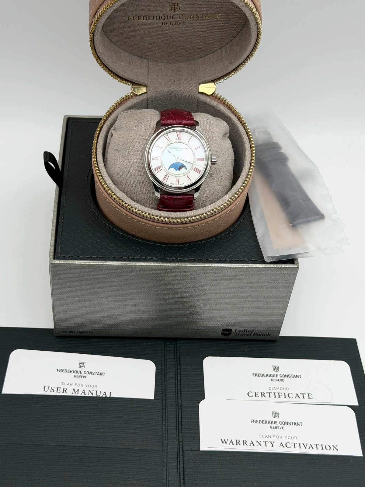 2026 Frederique Constant Classics Elegance Luna 36mm Stainless Steel FC-331MPWRD3B6