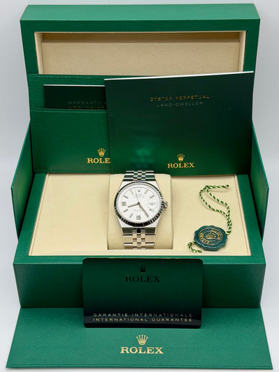 2026 Rolex Land-Dweller 40mm Stainless Steel/White Gold 127334-0001