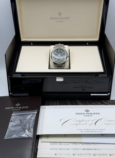 2022 Patek Philippe Complications Flyback Chronograph Annual Calendar 42mm Stainless Steel 5905/1A-001