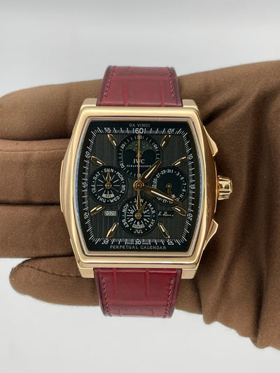 2011 IWC Da Vinci Perpetual Calendar Edition "Kurt Klaus" Limited out of 1000 43 x 51mm Rose Gold IW376205