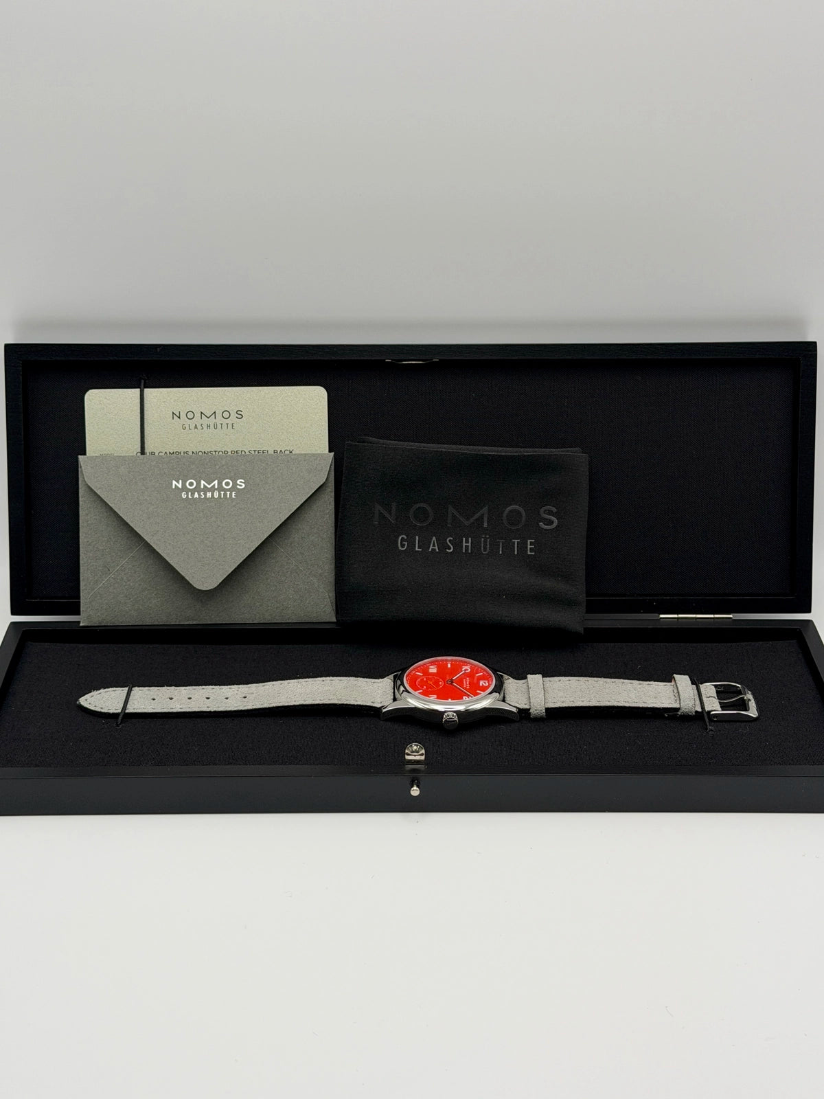 2026 Nomos Camp Campus Nonstop Red 36mm Stainless Steel 716