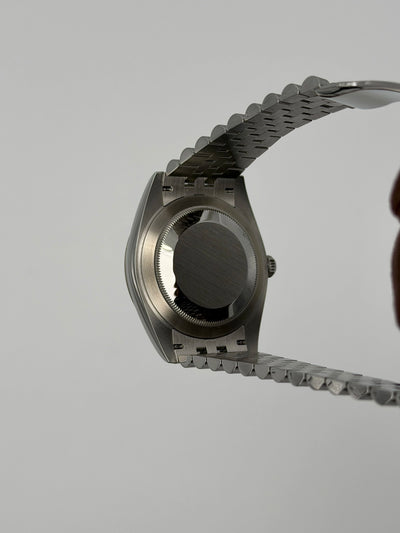 2025 Rolex Datejust 41 Wimbledon 41mm Stainless Steel/White Gold 126334