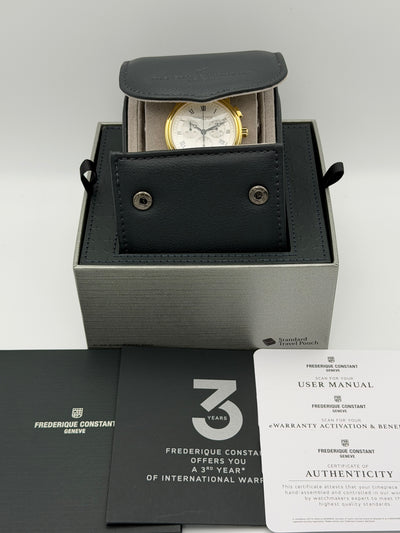 2026 Frederique Constant Classics Quartz Chronograph 40mm Stainless Steel FC-292MC4P5