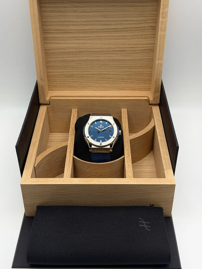 2026 Hublot Classic Fusion Blue 45mm Titanium 511.NX.7170.LR
