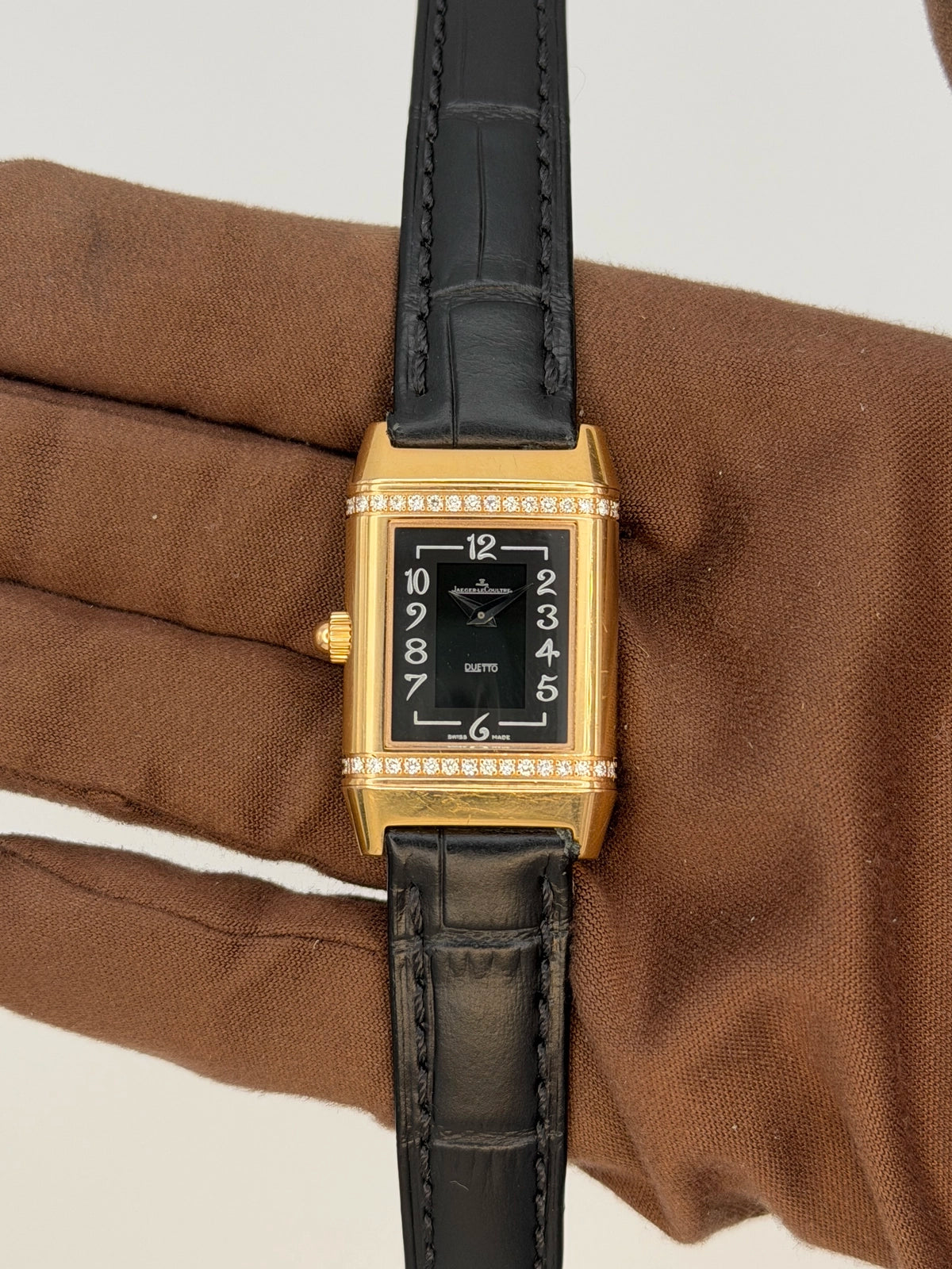 Jaeger-LeCoultre Reverso Duetto 28 x 21mm Rose Gold 266.211