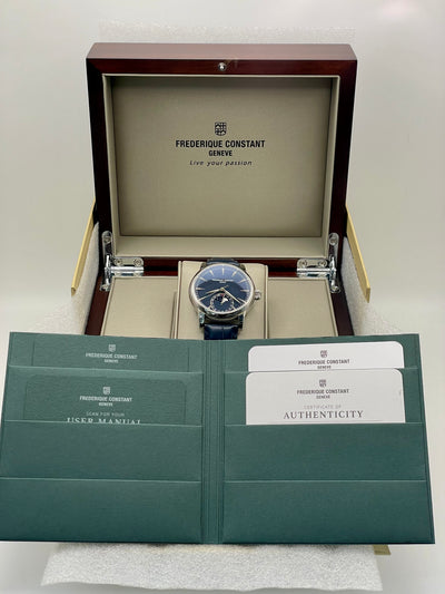 2025 Frederique Constant Manufacture Classic Moonphase Date 40mm Stainless Steel FC-716N3H6