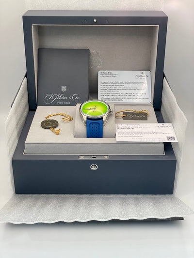 2025 H. Moser & Cie. Pioneer Centre Second Concept 43mm Stainless Steel 3201-1204