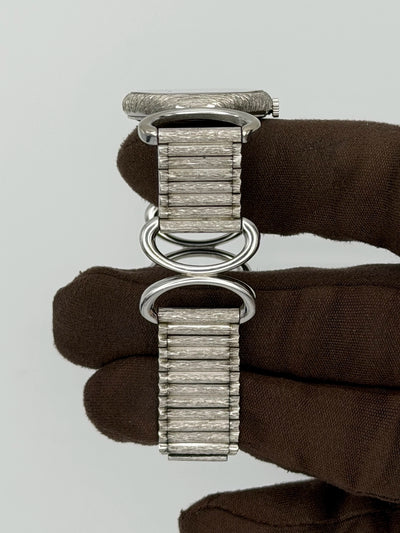1960 Piaget Ladies Dress Watch Unusual Piaget bracelet 25mm White Gold 9005