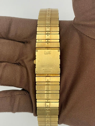 1980 Piaget Polo Small 20 x 20mm Yellow Gold 8131 C 701
