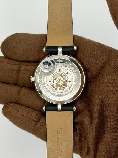 2012 Van Cleef & Arpels Poetic Complication Lady Arpels Saison Opera 36mm White Gold
