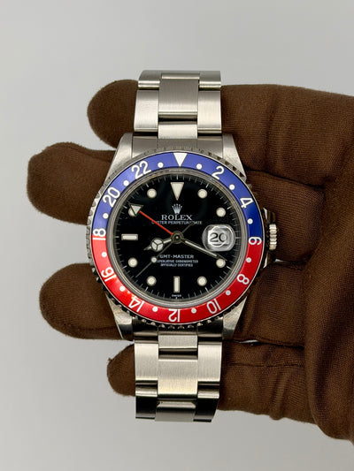 1992 Rolex GMT-Master Pepsi 40mm Stainless Steel 16700