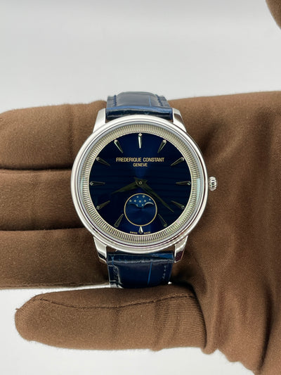 2025 Frederique Constant Classics Moneta Moonphase 37mm Stainless Steel FC-206N3S6