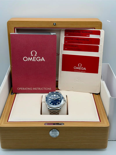 2025 Omega Seamaster Diver 300M Co-Axial Master Chronometer 42mm Stainless Steel 210.30.42.20.03.001