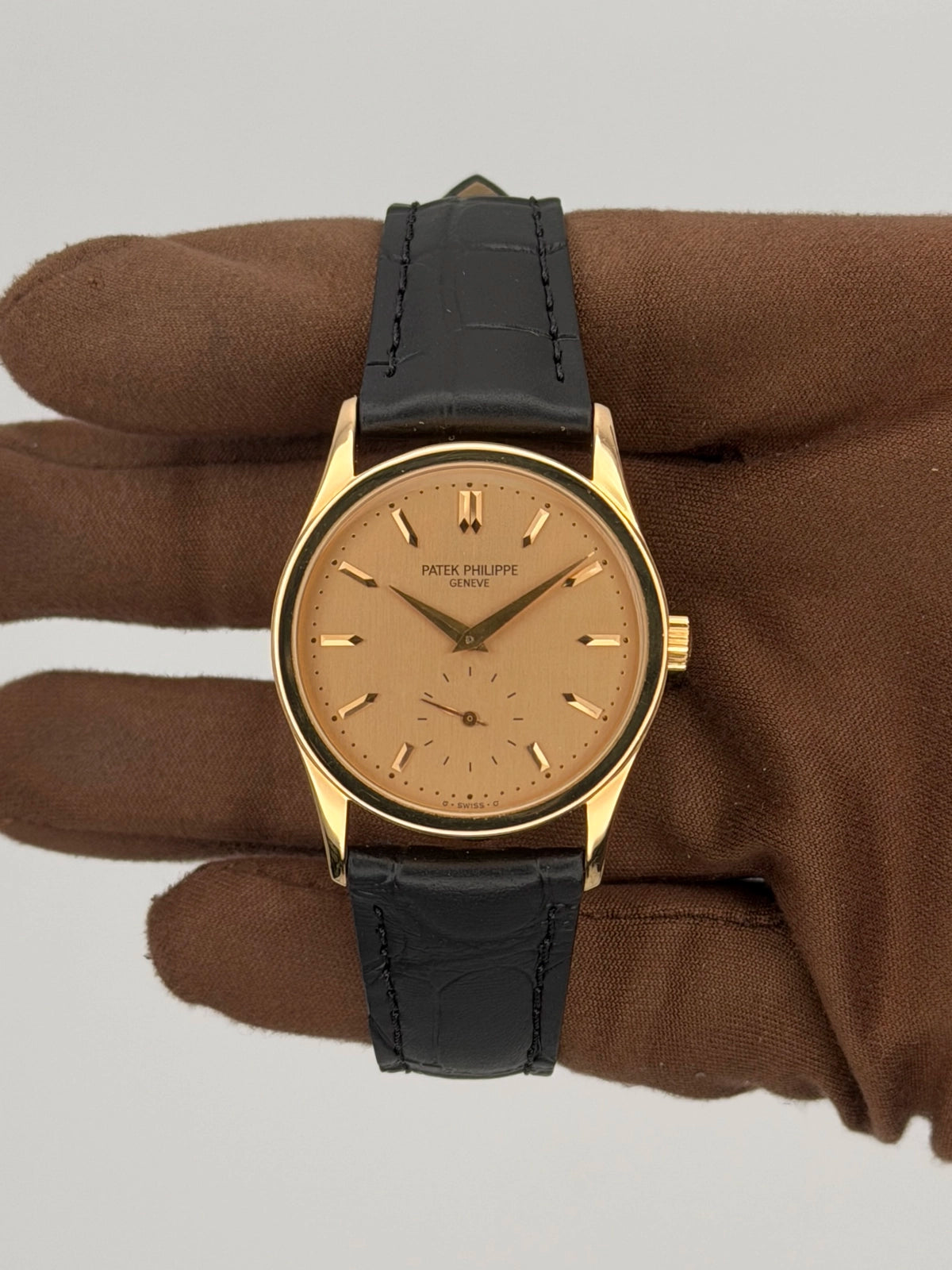 1993 Patek Philippe Calatrava 31mm Rose Gold 3796R