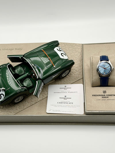 2026 Frederique Constant Classics Vintage Rally Healey Automatic Limited Edition of 1888 36mm Stainless Steel FC-303HLBN3B6