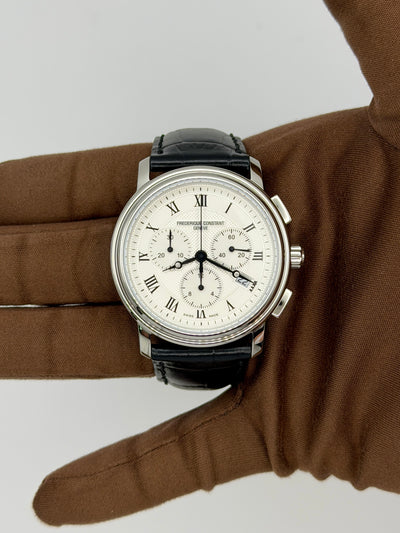 2025 Frederique Constant Classics Quartz Chronograph 40mm Stainless Steel FC-292MC4P6