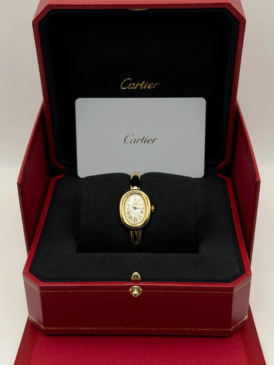 2026 Cartier Baignoire Mini Size 15 24.6 mm x 18.7 mm Yellow Gold WGBA0077