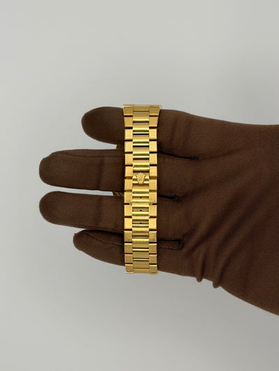 1984 Rolex Day-Date Oysterquartz Burlwood 36mm Yellow Gold 19018