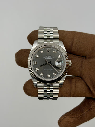 2025 Rolex Datejust September 2025 41mm Stainless Steel/White Gold 126334-0006
