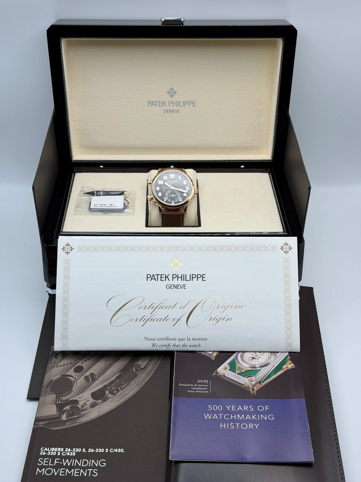 Patek Philippe Complications Calatrava Pilot Travel Time 5524R-001 — photo 7 of 7