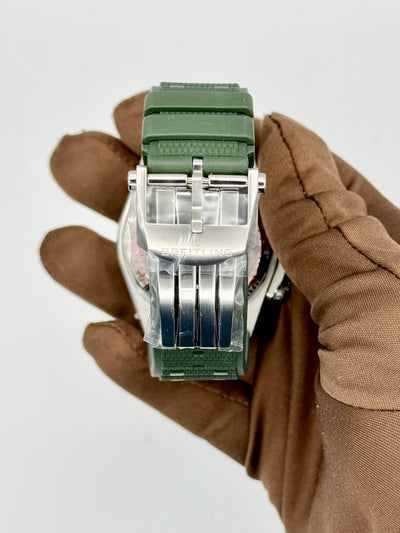 2024 Breitling Chronomat B01 Green Dial 42mm Stainless Steel AB0134101L2S1