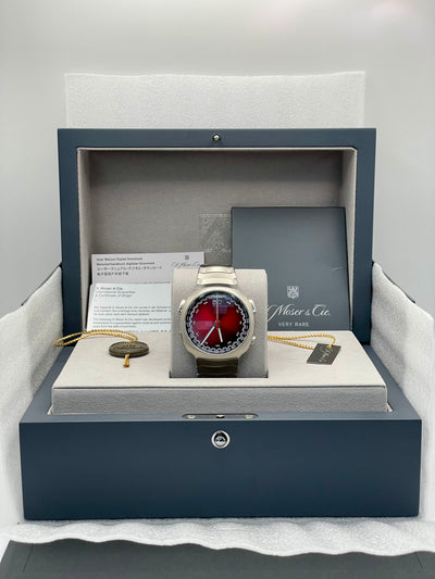 2025 H. Moser & Cie. Streamliner Flyback Chronograph Cortina Edition 42mm Stainless Steel 6907-1203