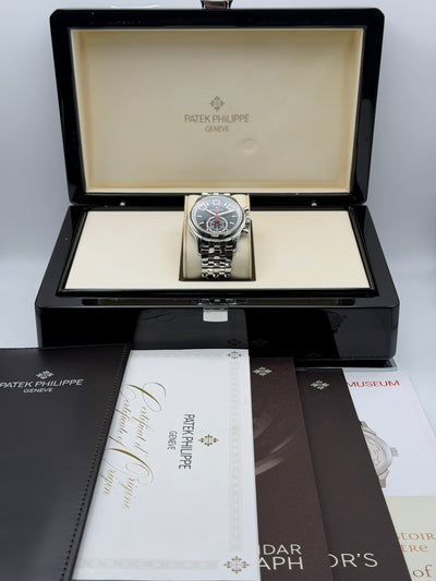 2017 Patek Philippe Annual Calendar Chronograph 40mm Stainless Steel 5960/1A-010