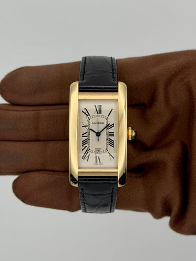 2001 Cartier Tank 22 x 41mm Yellow Gold 2483