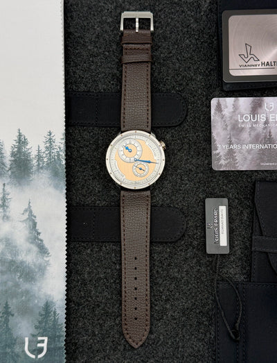 2026 Louis Erard Le Régulateur Vianney Halter 43mm Rose Gold & Stainless Steel 85246AA03