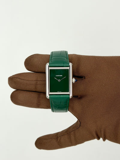 2026 Cartier Tank Must 34 x 26mm Stainless Steel WSTA0115