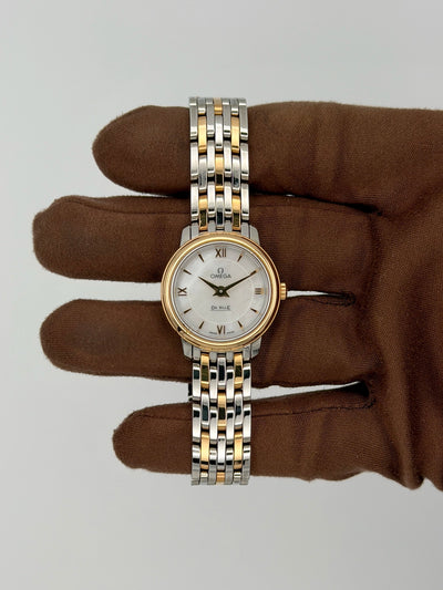 2026 Omega De Ville Prestige 24 x 16mm Stainless Steel/Rose Gold-Plated 424.20.24.60.05.002
