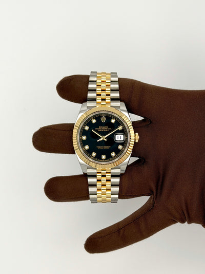 2025 Rolex Datejust 41mm Stainless Steel/Yellow Gold 126333-0006