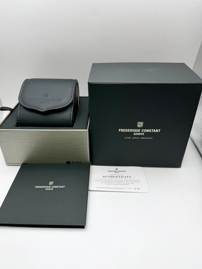 2026 Frederique Constant Classics Quartz Chronograph Triple Calendar 40mm Stainless Steel FC-296SW5B6B