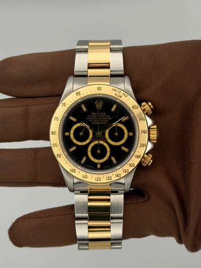 1990 Rolex Daytona Zenith 40mm Stainless Steel/Yellow Gold 16523