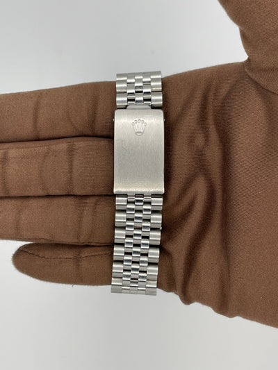 1984 Rolex Datejust Blue Dial 36mm Stainless Steel/White Gold 16014