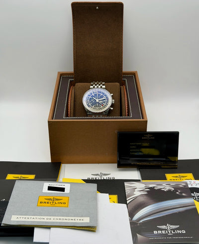 2016 Breitling Navitimer World 46mm Stainless Steel A2432212/B726/443A