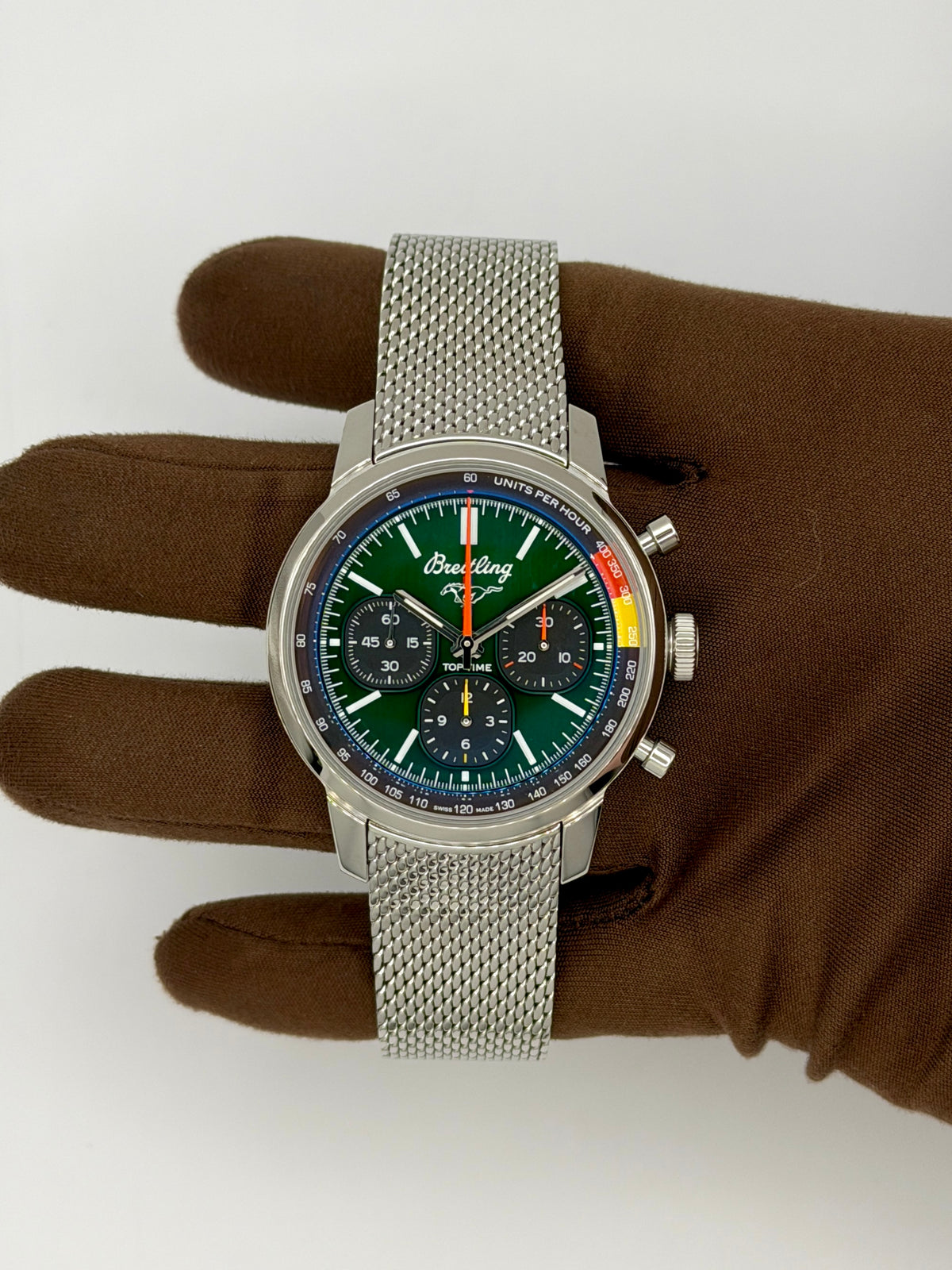 2026 Breitling Top Time B01 Ford Mustang 41mm Stainless Steel AB01762A1L1A1