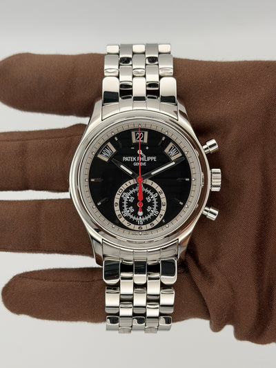 2017 Patek Philippe Annual Calendar Chronograph 40mm Stainless Steel 5960/1A-010