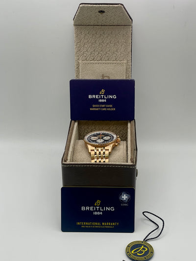 2024 Breitling Navitimer B01 Chrono 43mm Rose Gold RB0138211B1R1