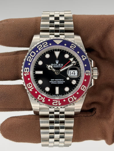 2025 Rolex GMT-Master II Pepsi 40mm Stainless Steel 126710BLRO-0001