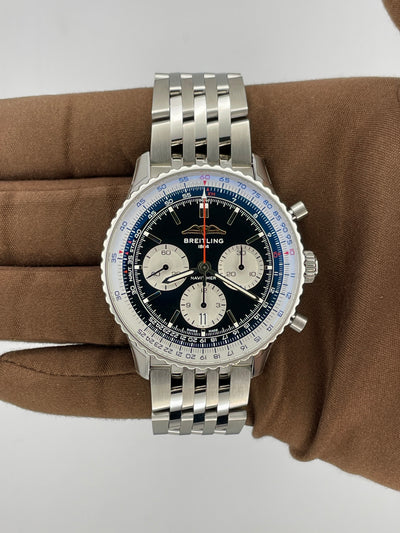 2025 Breitling Navitimer B01 Chronograph 43mm Stainless Steel AB0138211B1A1