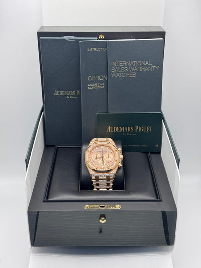 2019 Audemars Piguet Royal Oak Chronograph 41mm Rose Gold 26322OR.ZZ.1222OR.01